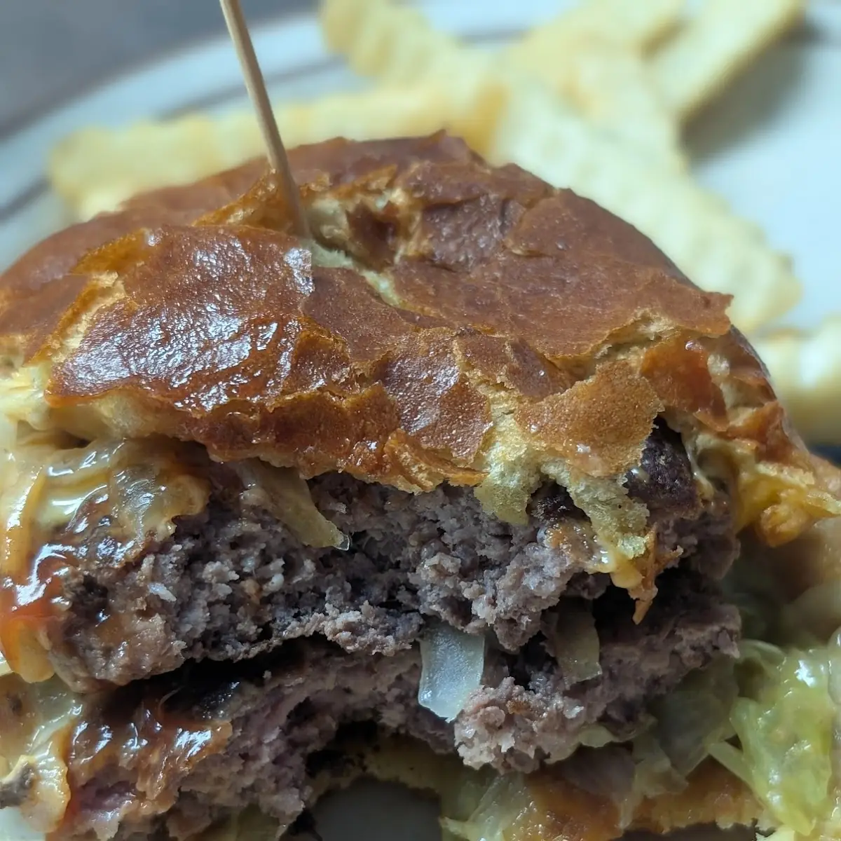 Double Cheese Burger No Buns