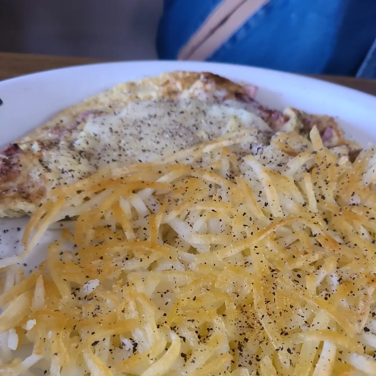 Denver Omelet with Hash Browns