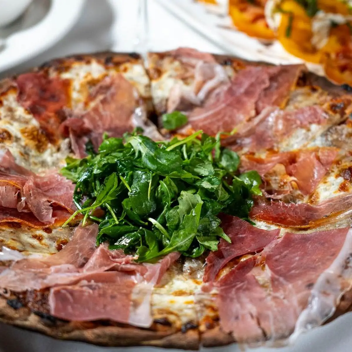 Burrata & Prosciutto Pizza