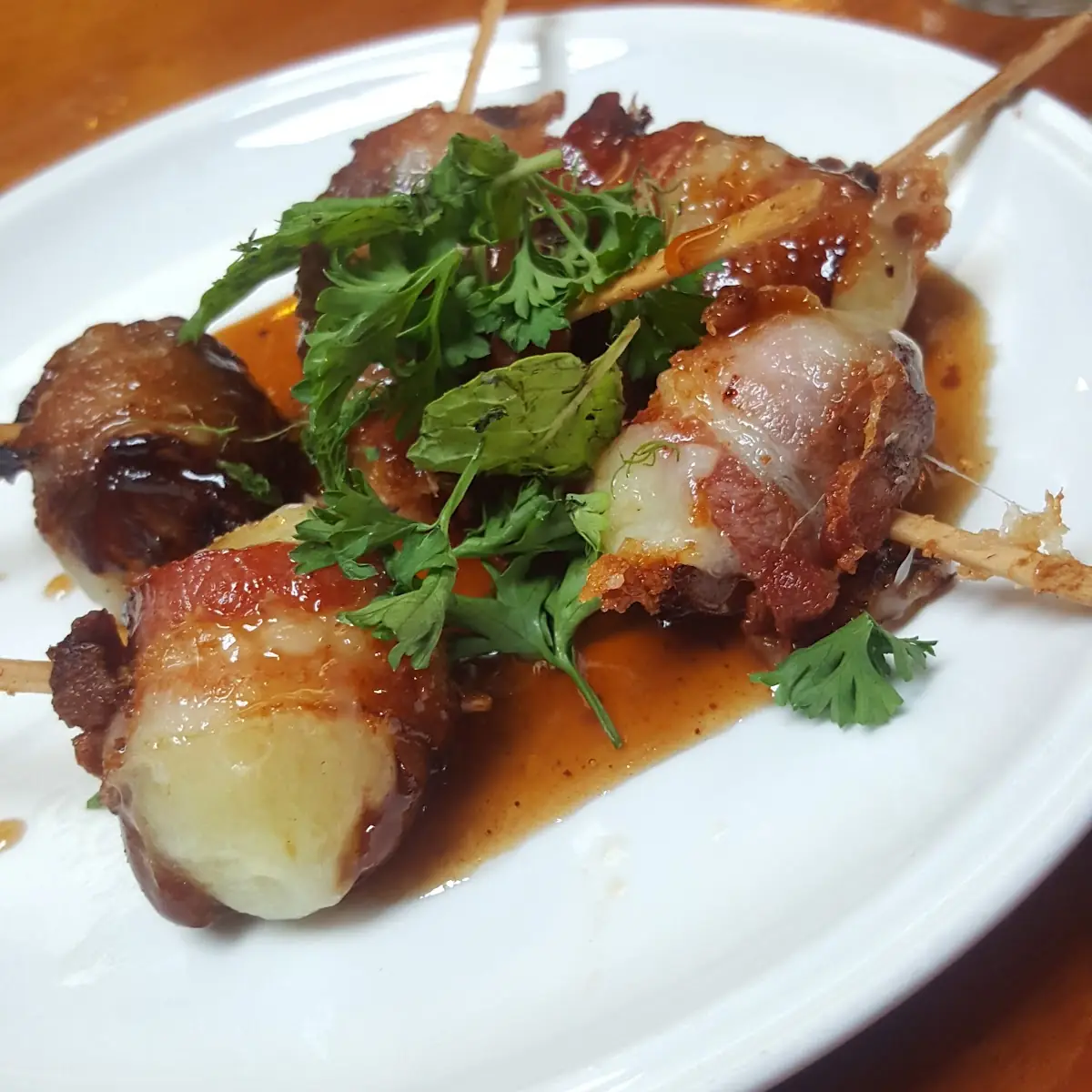 Bowie's Bacon Wrapped Dates