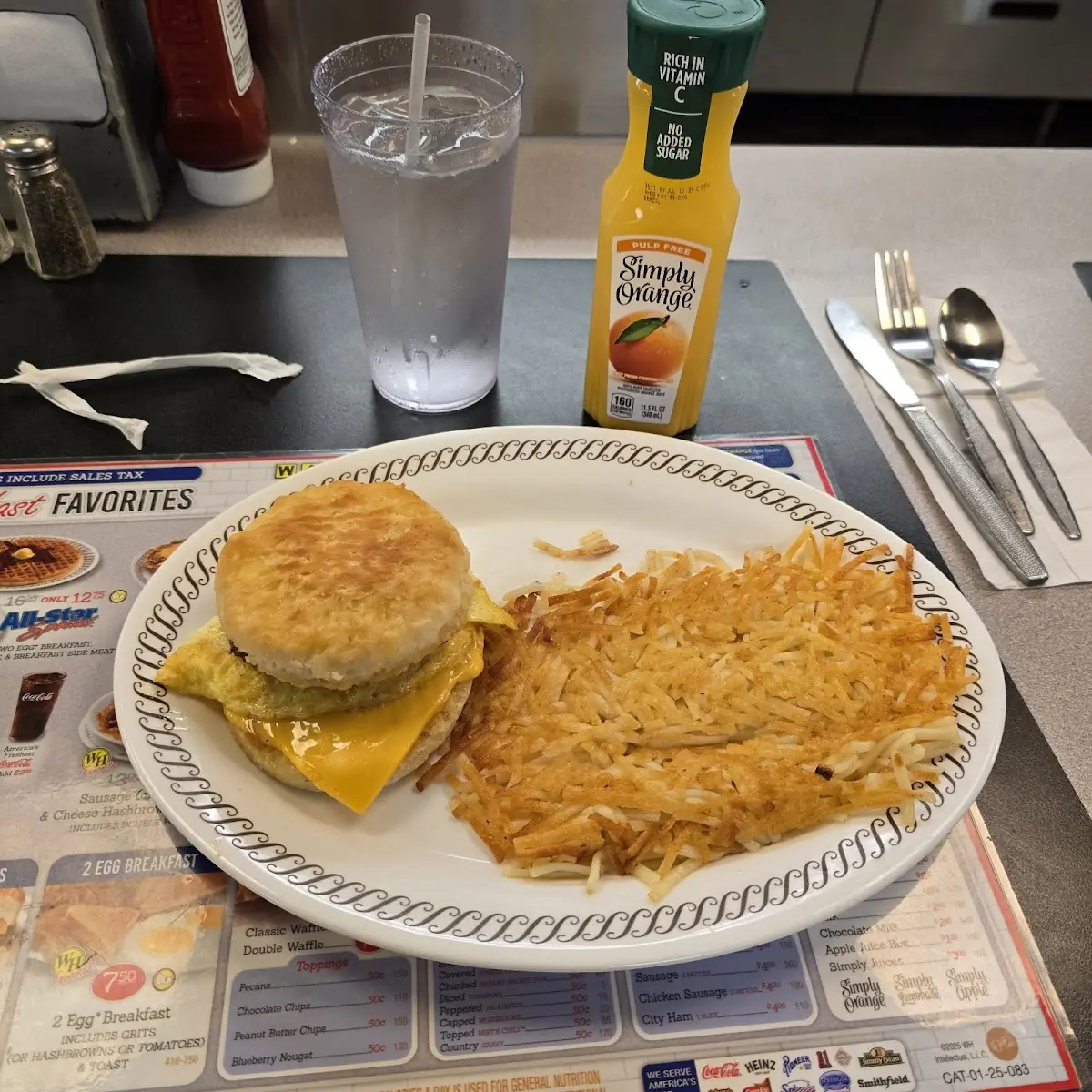 Sausage Egg & Cheese Biscuit