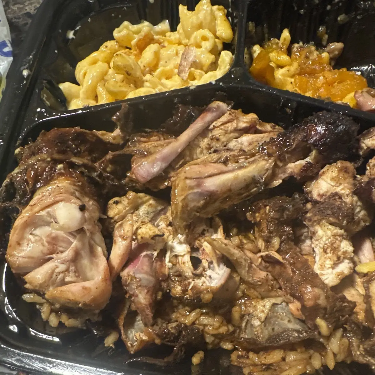 Mixed Jerk Chicken Dinner