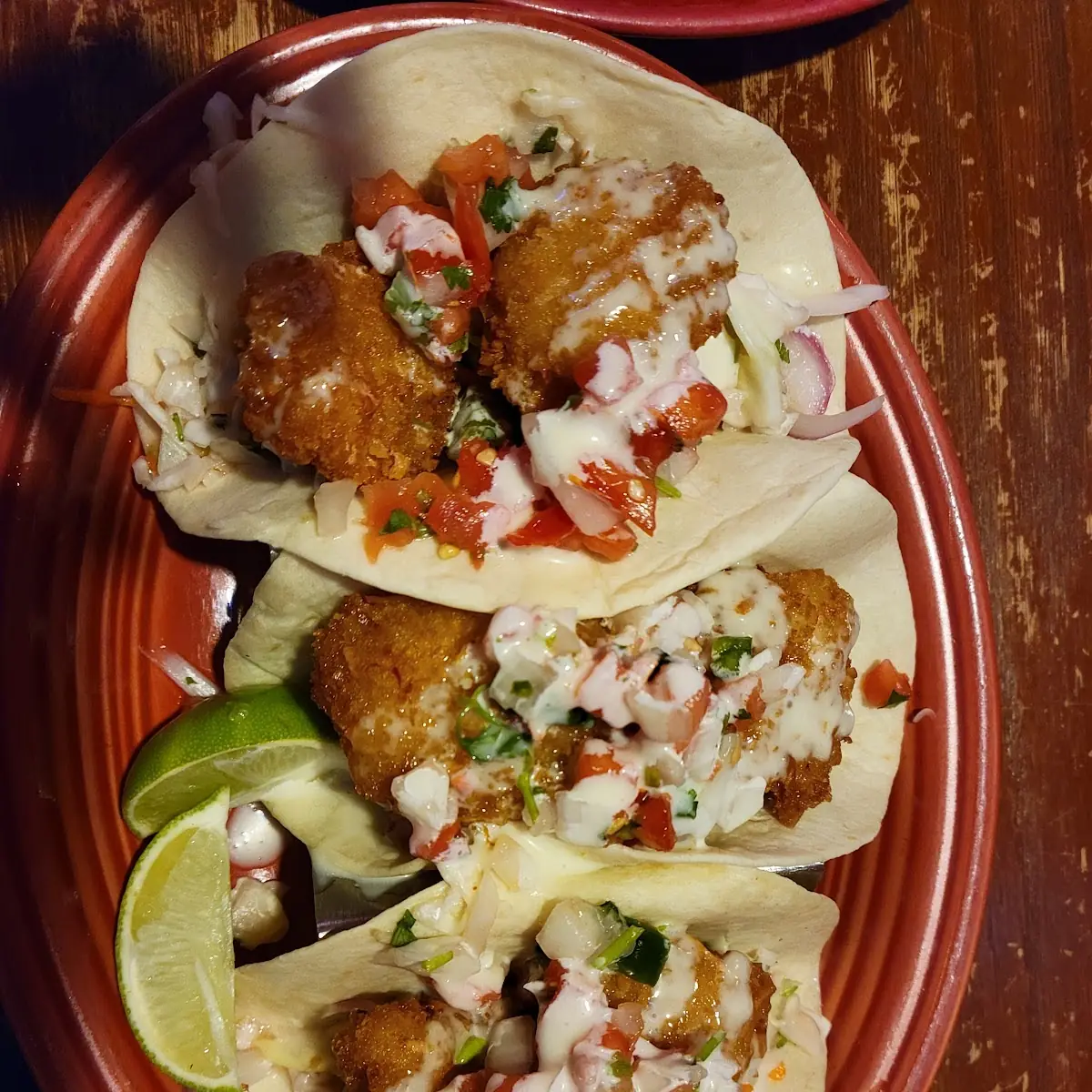 Coconut Shrimp Tacos