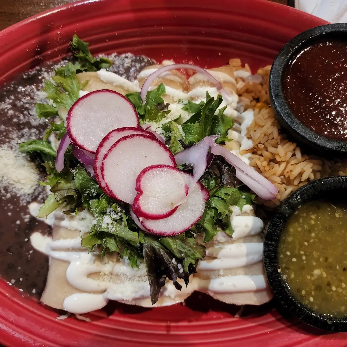 Enchiladas Verdes