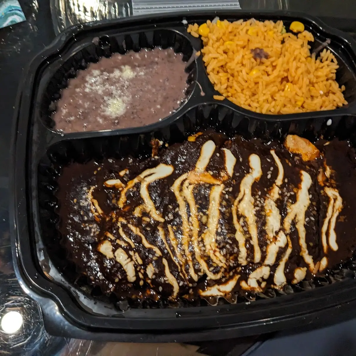 Mole Enchiladas