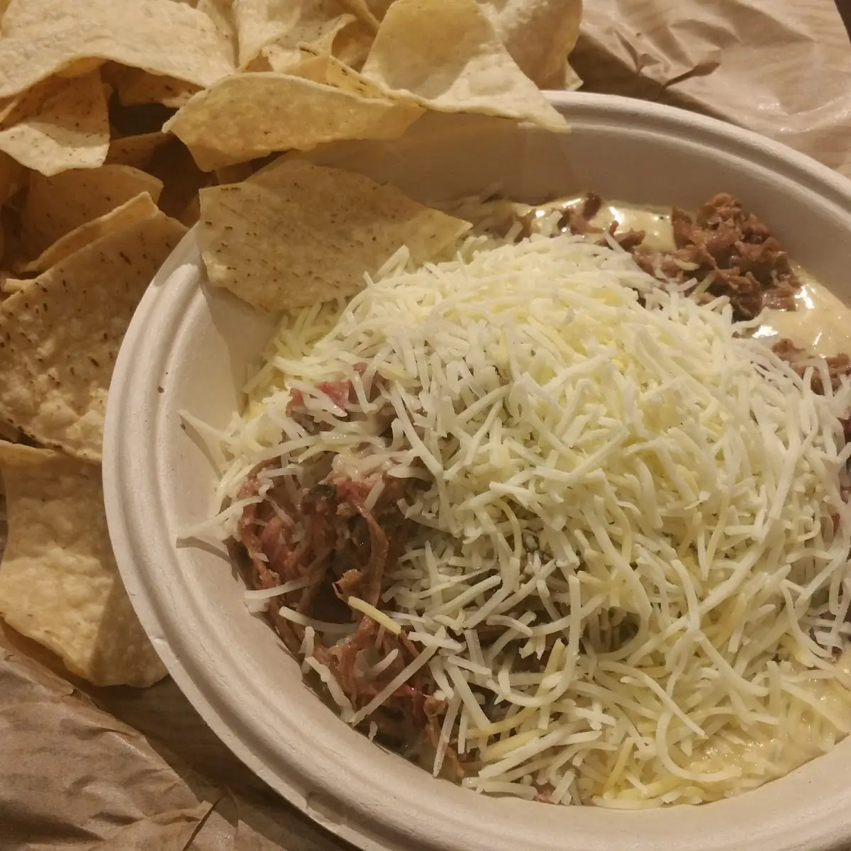 Three Cheese Nachos