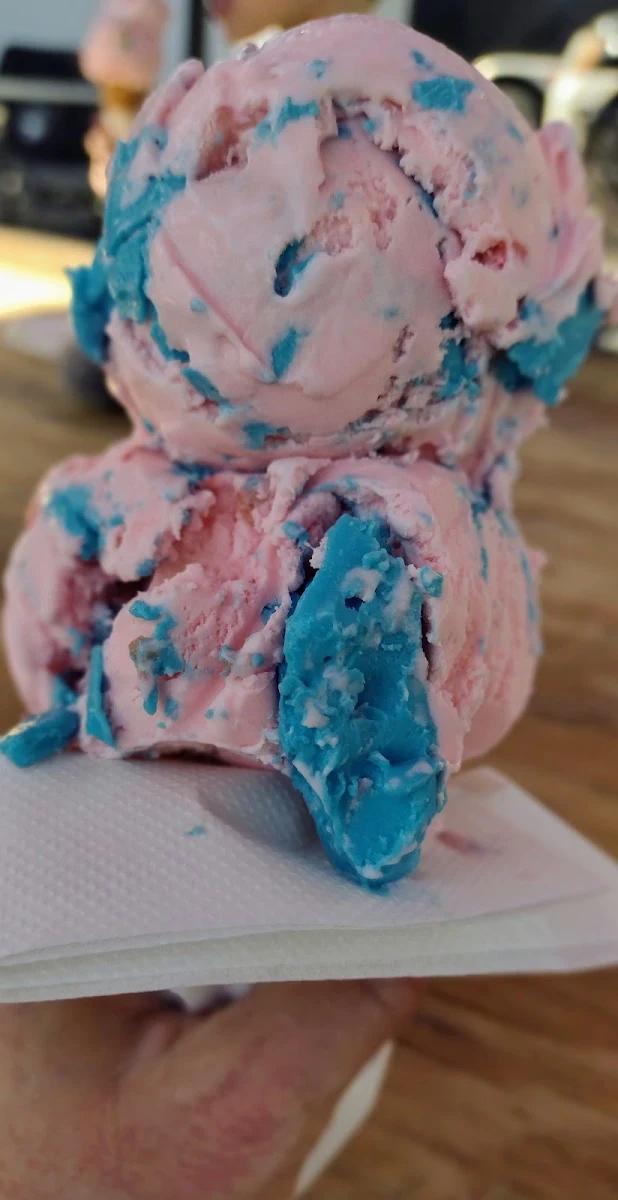 Cotton Candy Ice Cream Cone