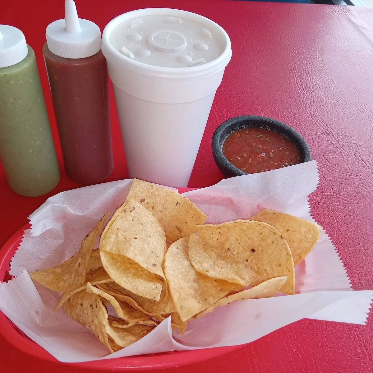 Chips and Dipping Sauce