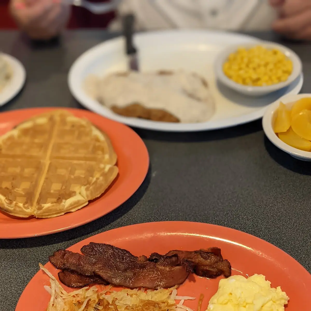 Country Fried Steak and Eggs