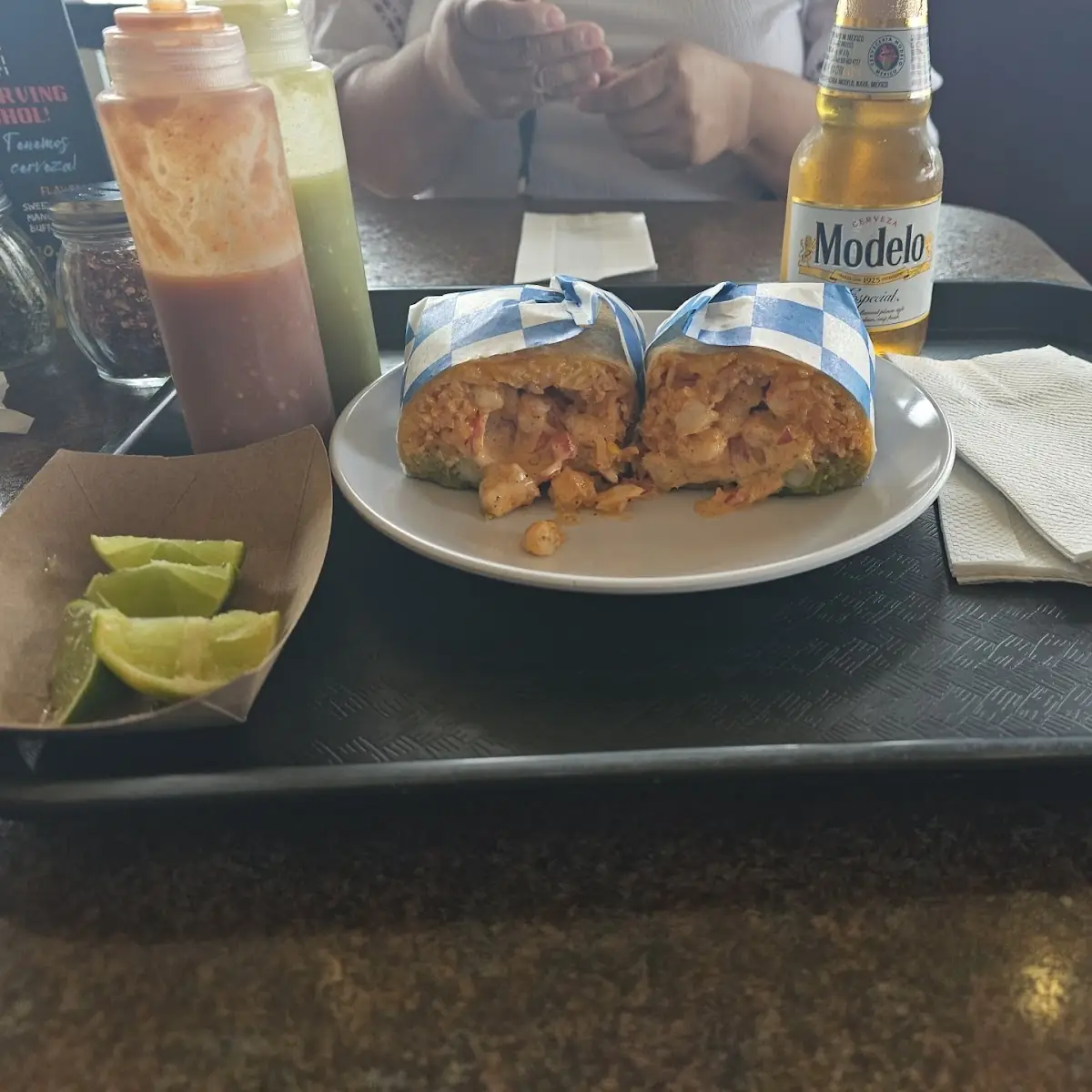 Fierroground Beef Burrito
