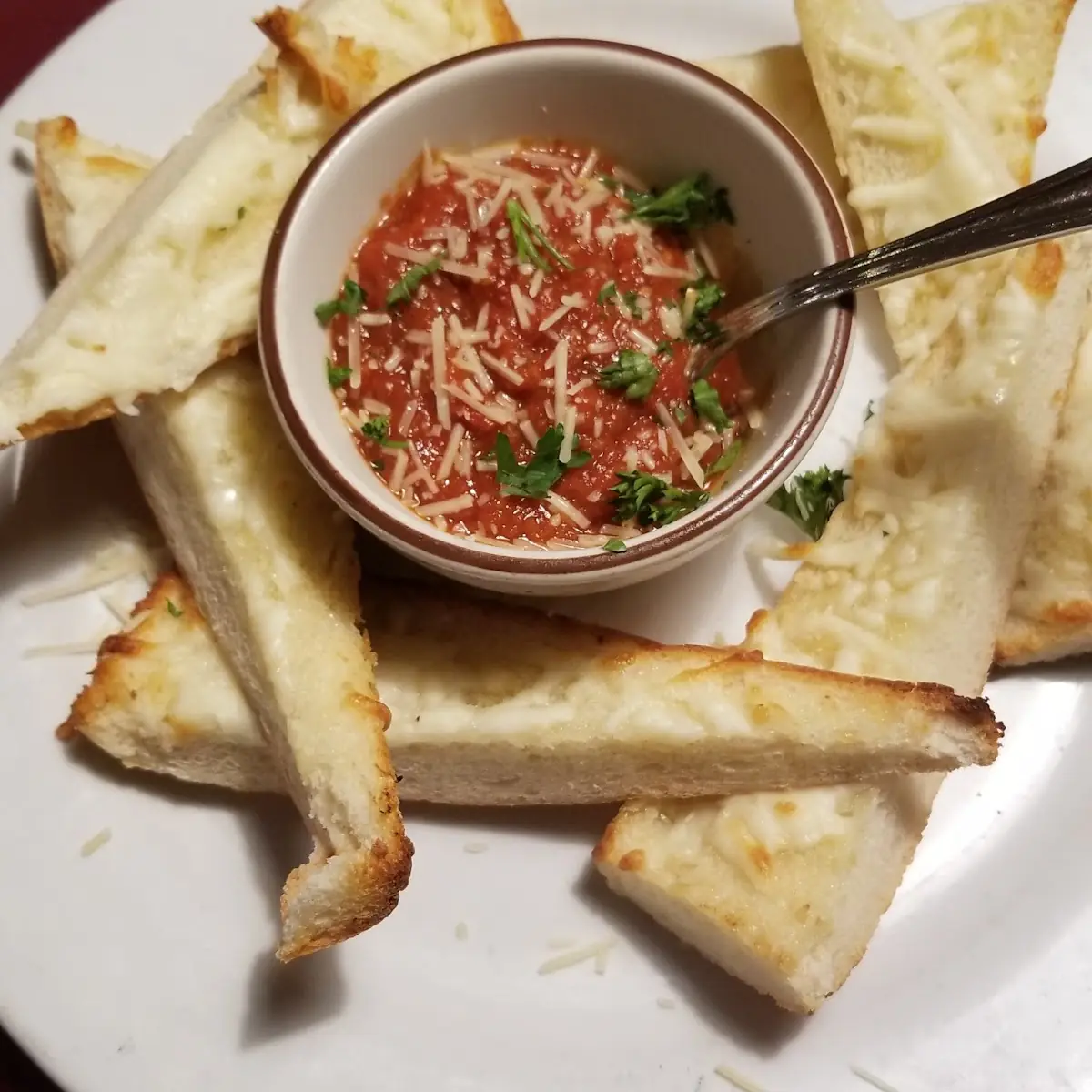 Parmigiana Garlic Bread