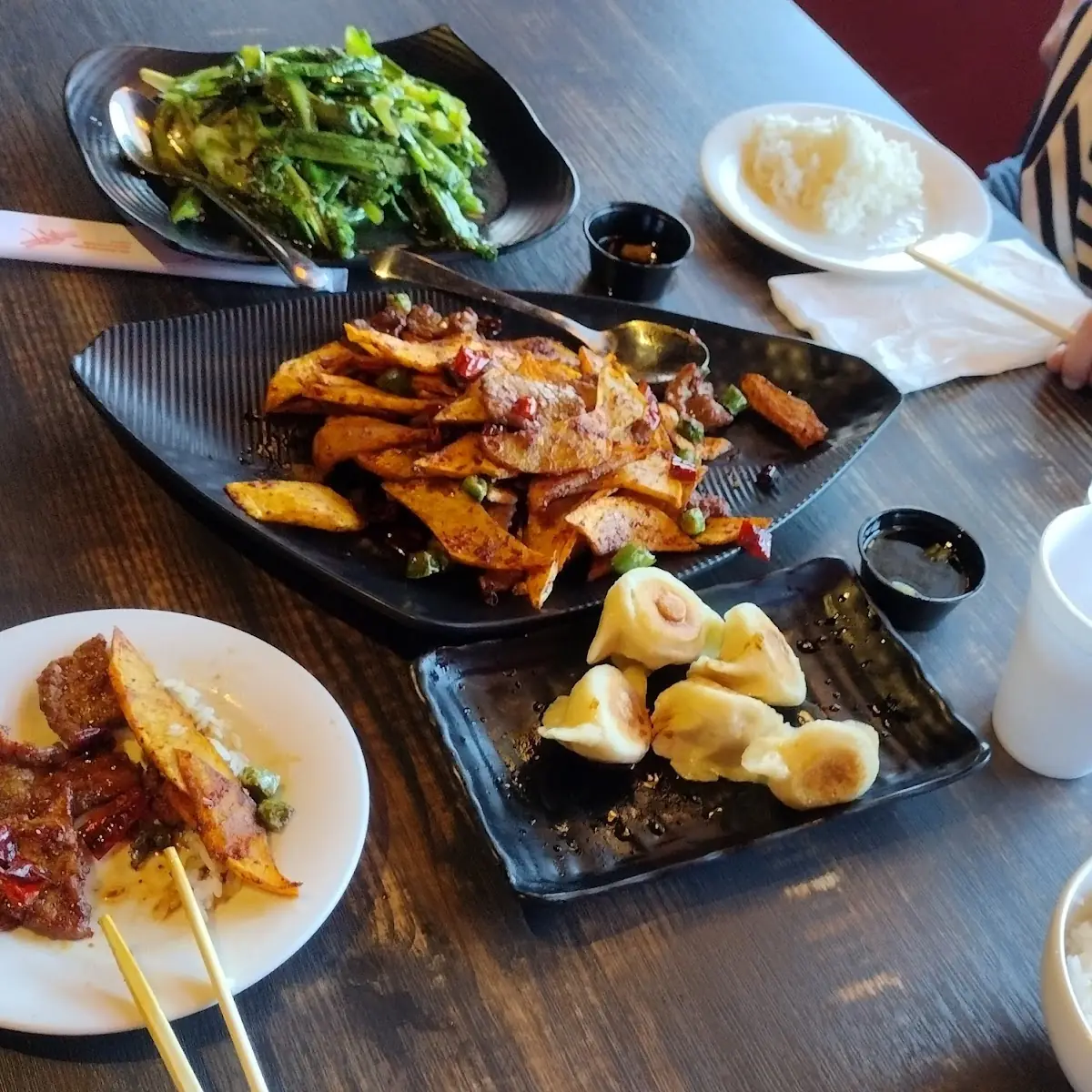 Potato Beef Stir Fry