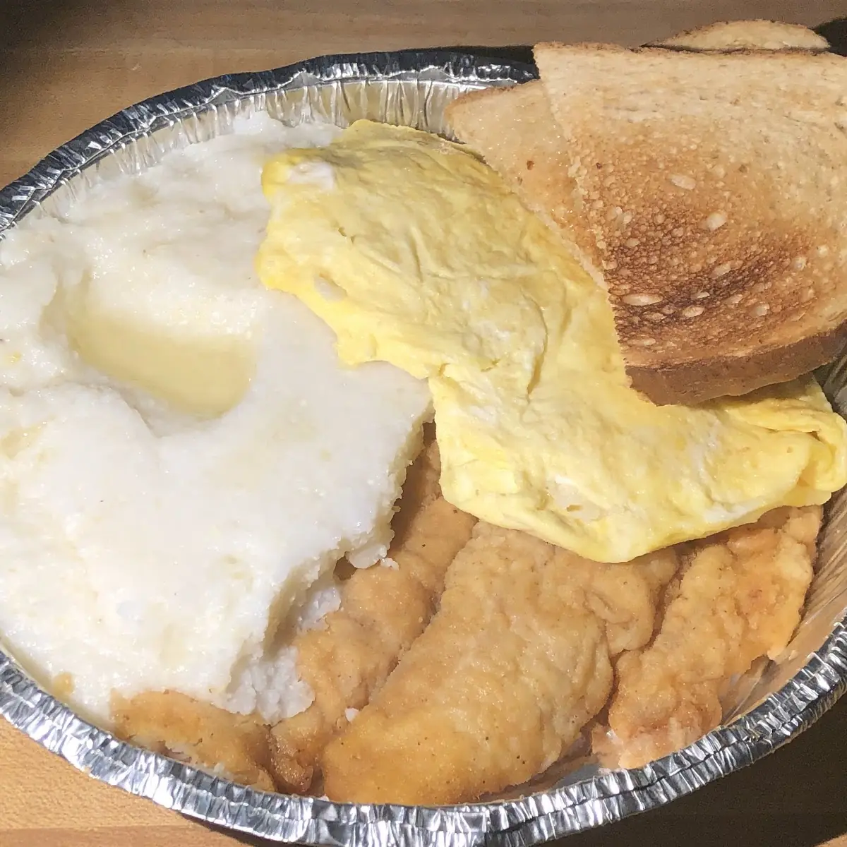 Scrambled Eggs Grits