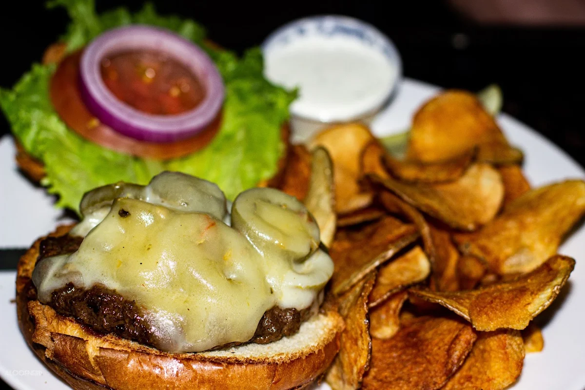 Swiss Mushroom Burger