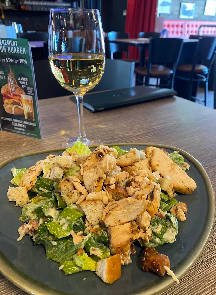 Chicken Cesar Salad, Blaxton Lebourgneuf