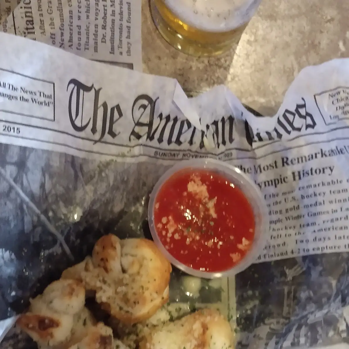 Garlic Parmesan Wings