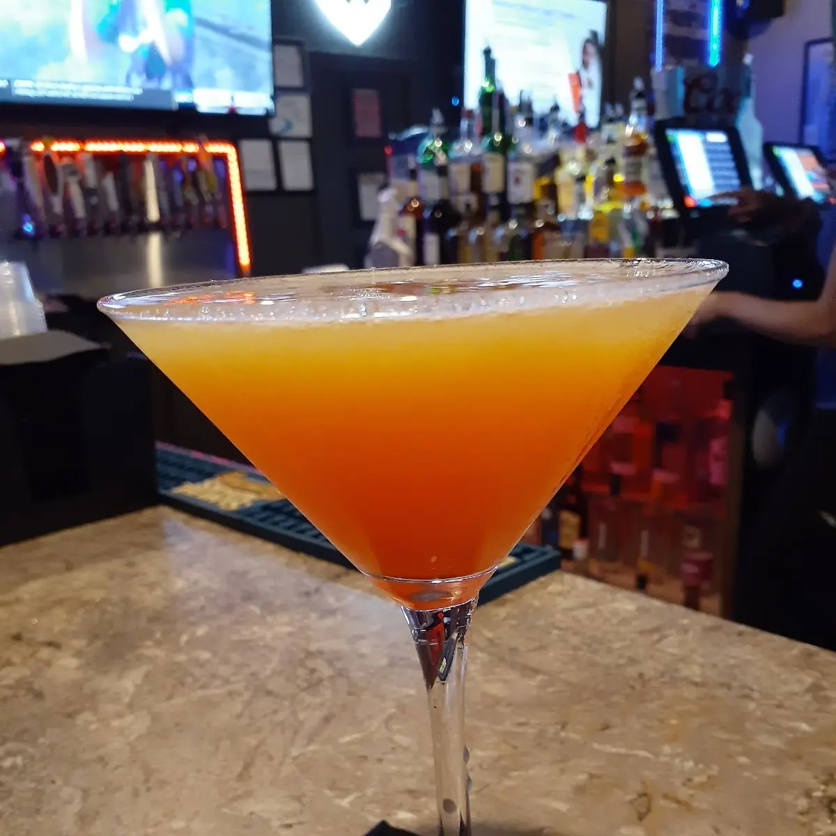 Pineapple Upside Down Cake Martini
