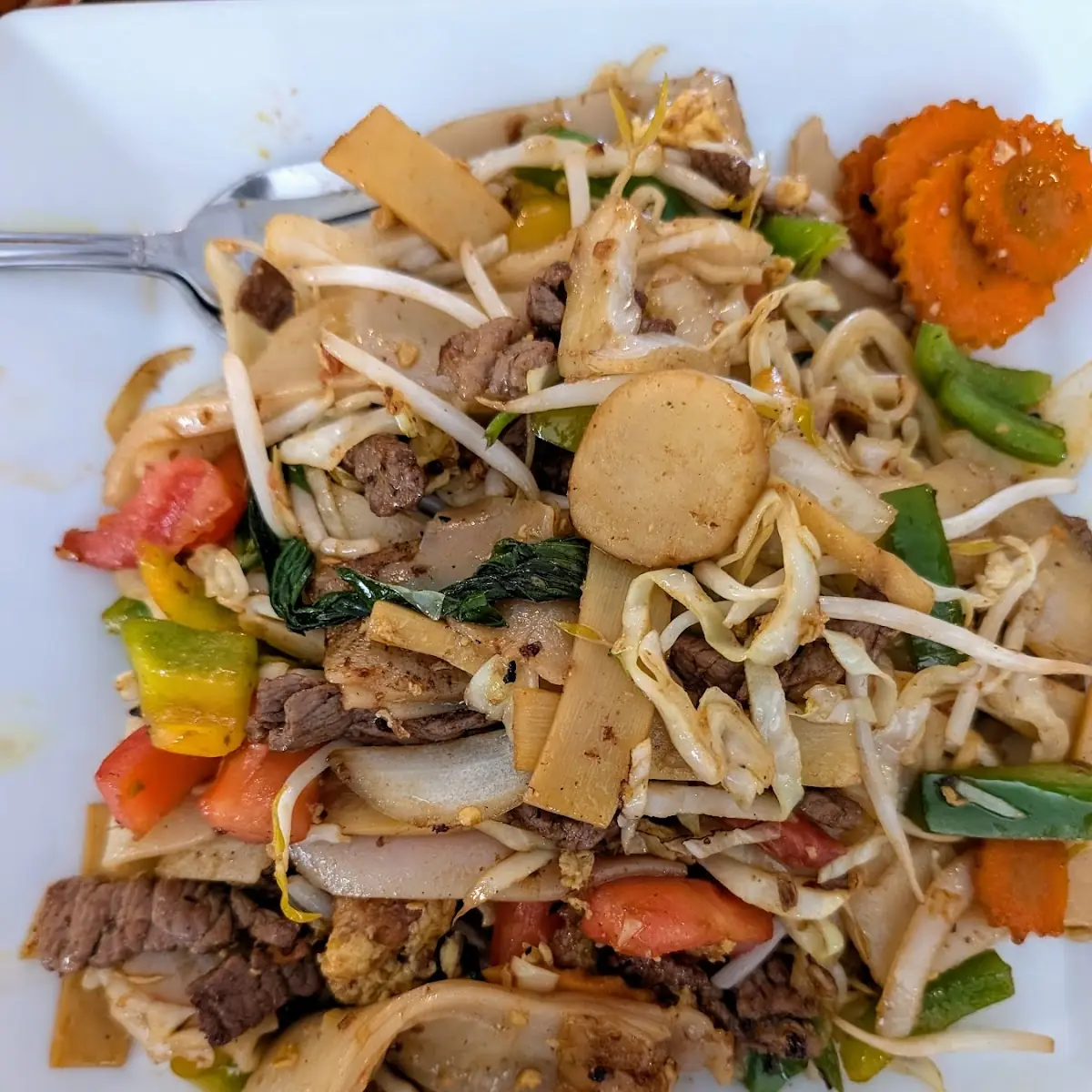 Drunken Noodles with Beef