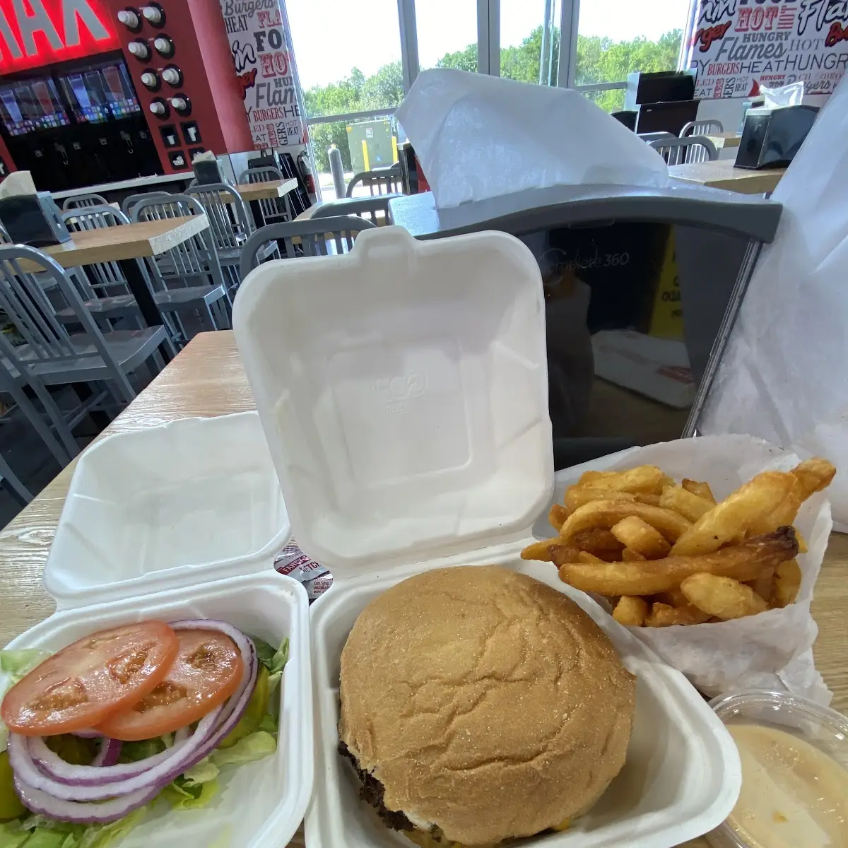 Blazing Burger with Cheese