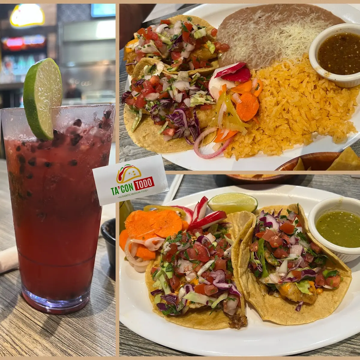 Fish Tacos One Grilled & One Fried