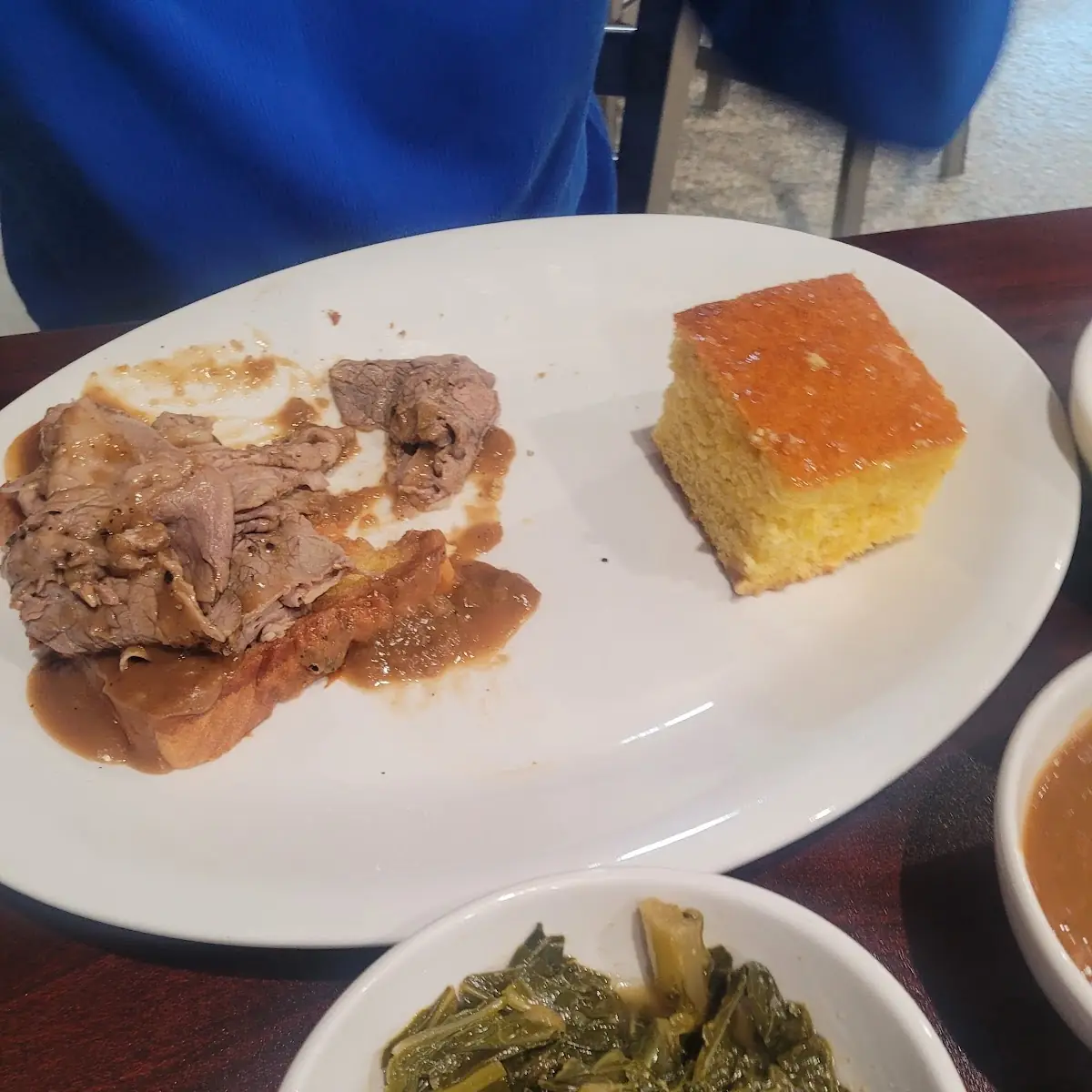 Open Faced Roast Beef