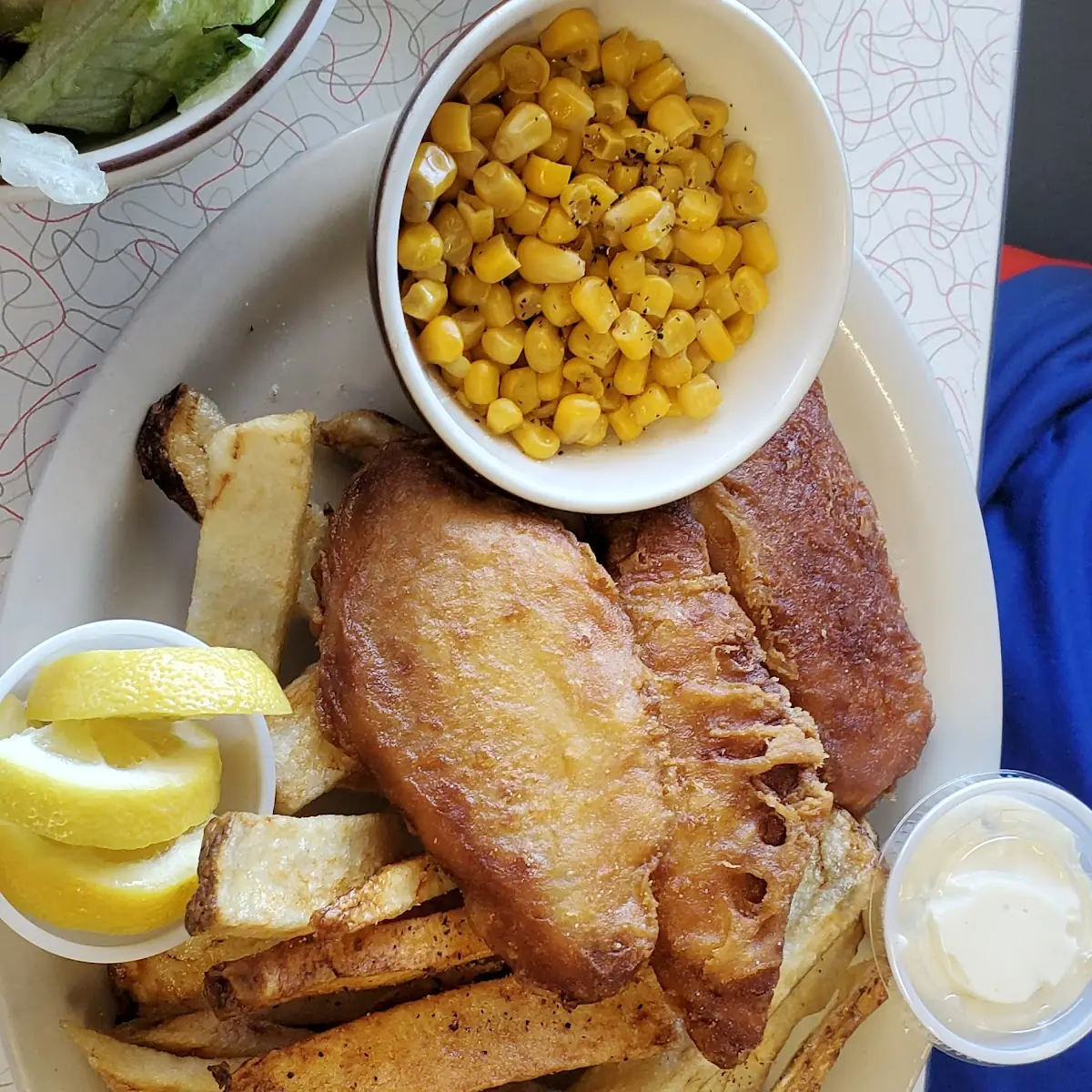 Fried Fish Platter