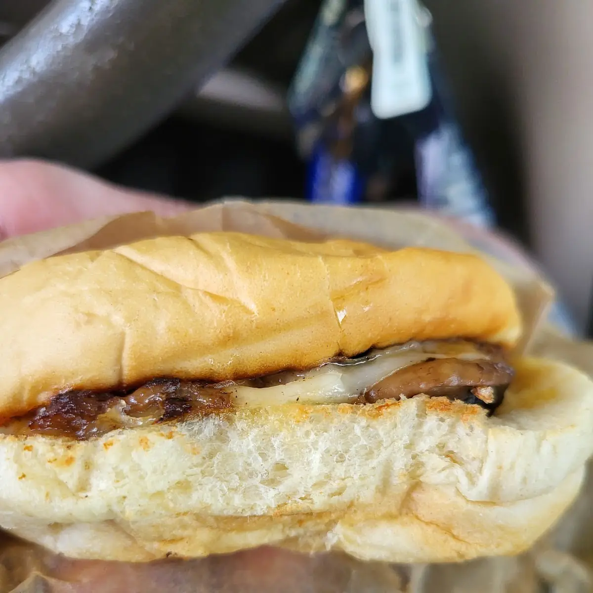 Swiss Mushroom Burger