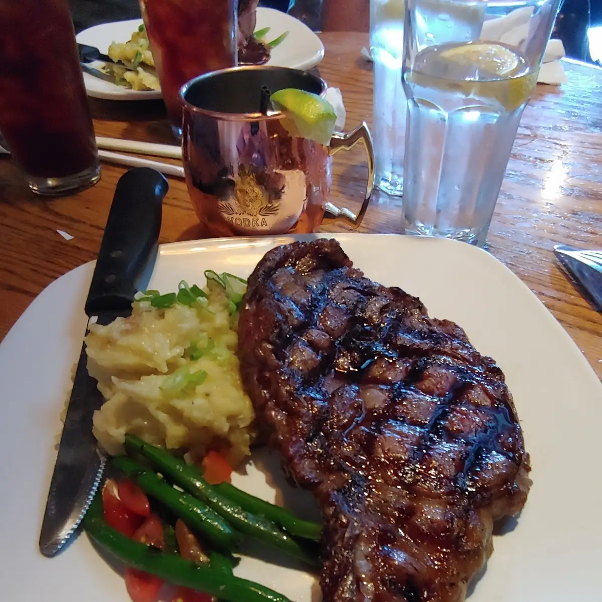 Grilled Ribeye Steak