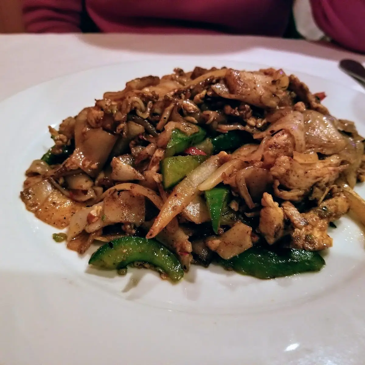 Chicken Pad Kee Mao