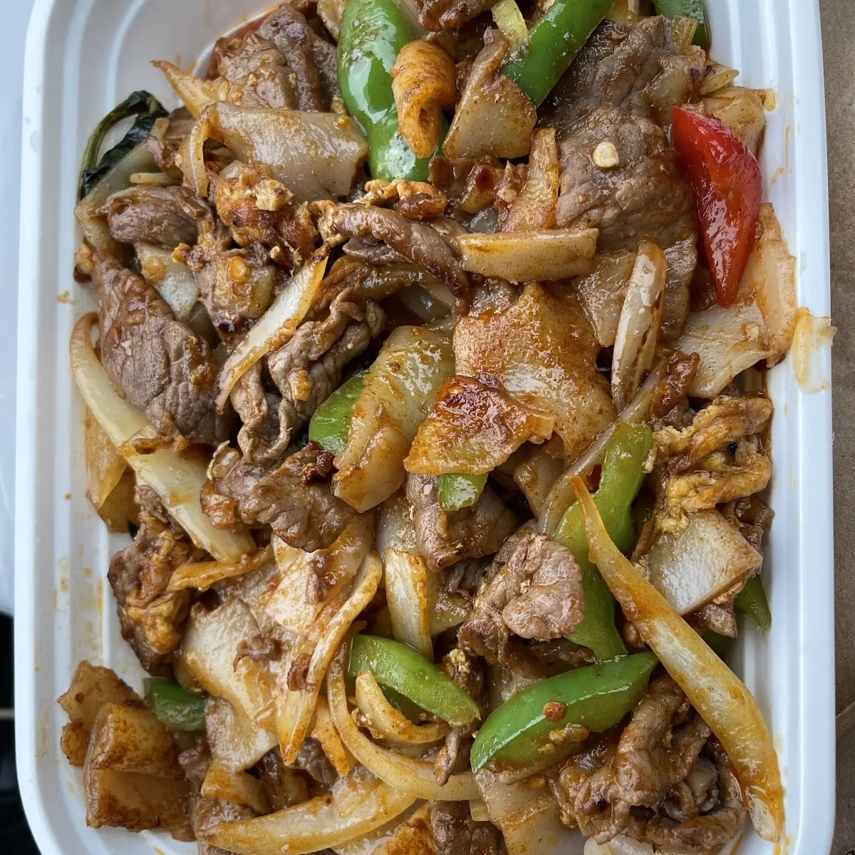 Drunken Noodles w Beef
