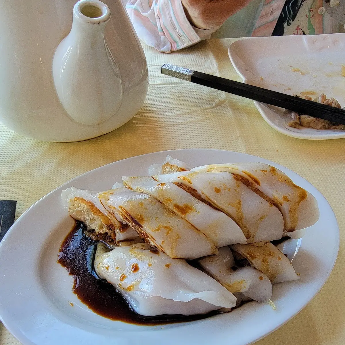 Roast Pork Rice Roll