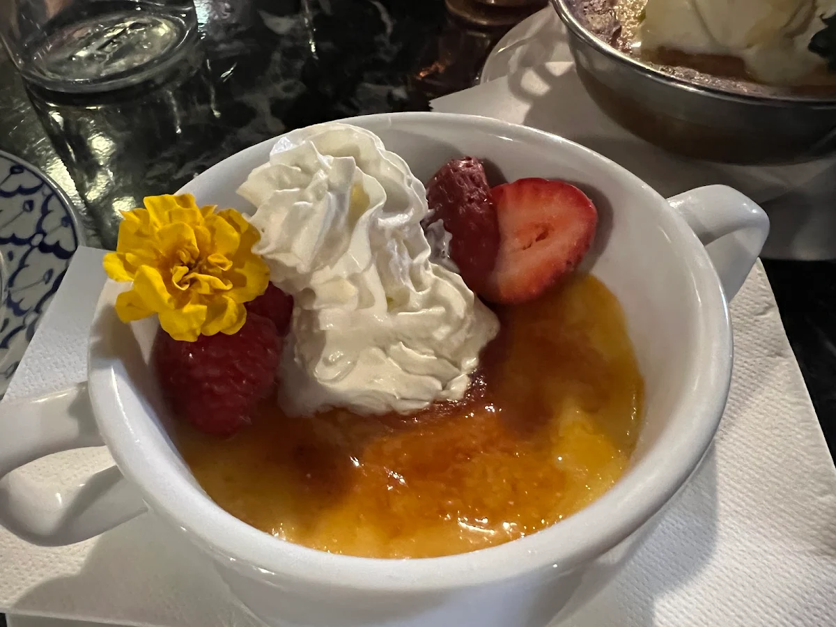 White Chocolate Crème Brulee, Heart Of Europe