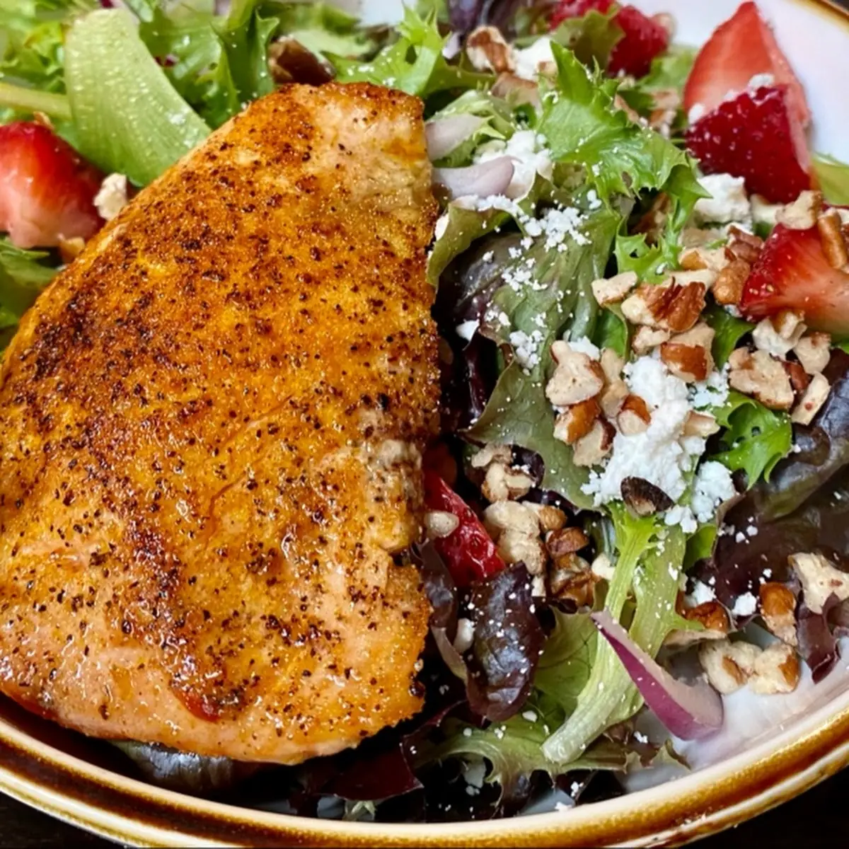 Field Hand Salad with Salmon