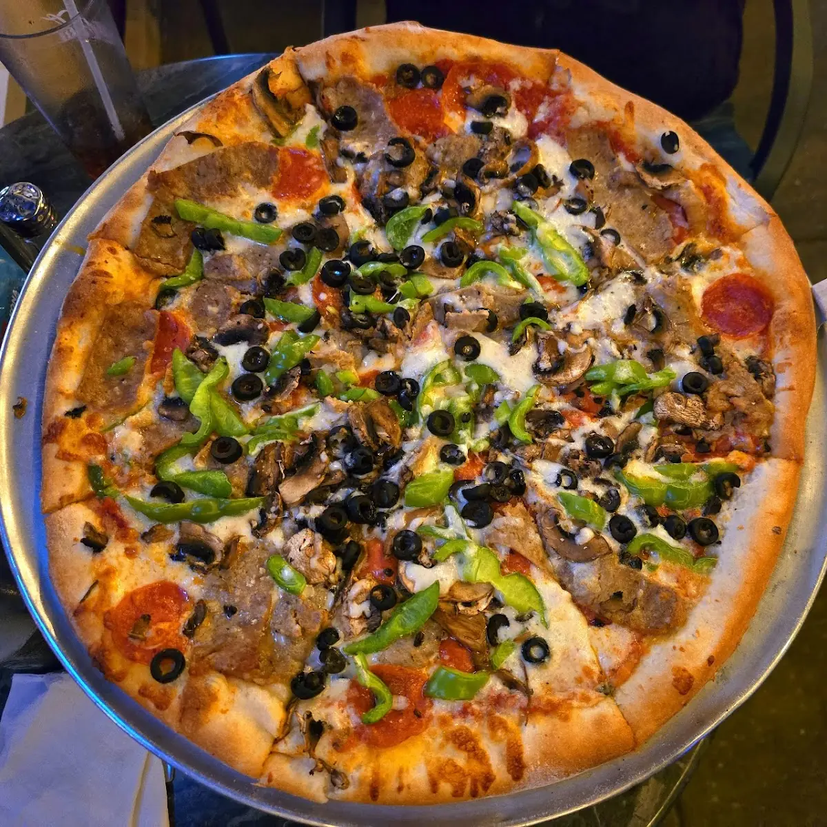 All Metro Supreme Pizza Slice