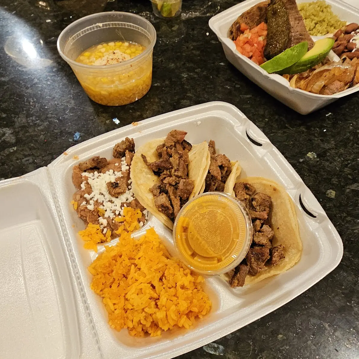 Asada Taco Plate