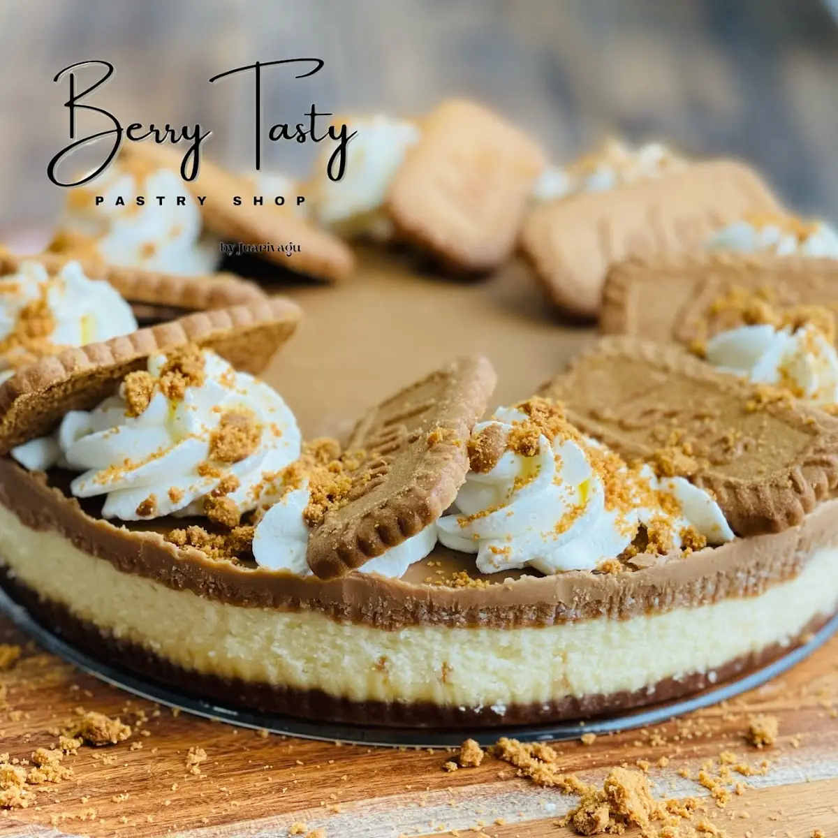 Biscoff Cheesecake Slice