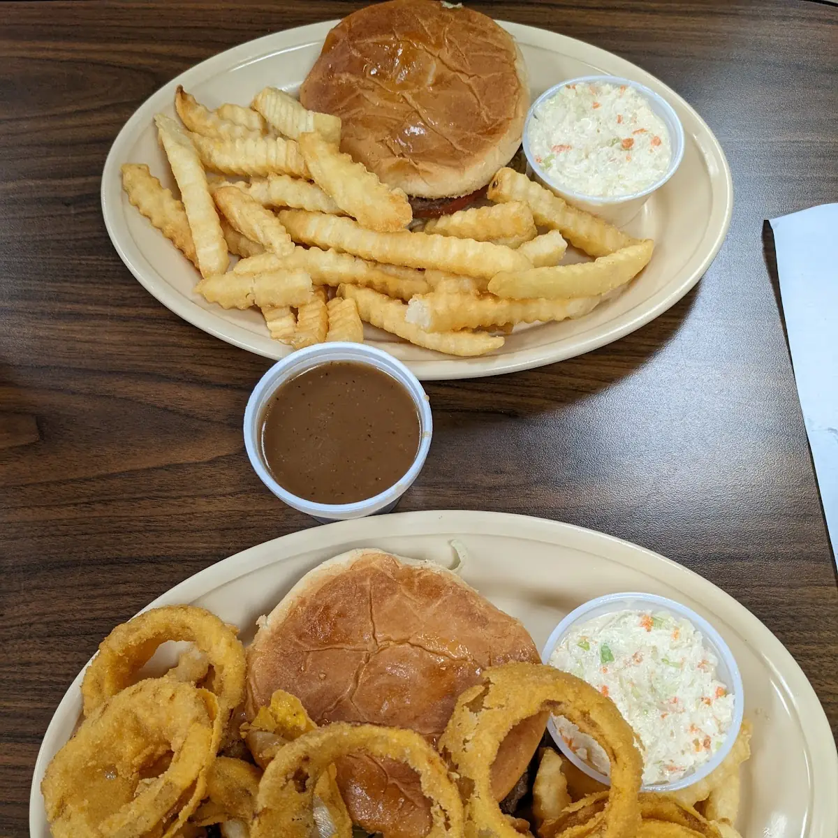 Bacon Cheeseburger Platter