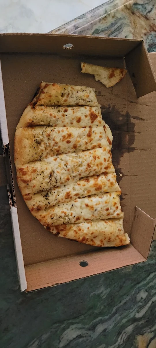 Half Moon Cheesy Bread