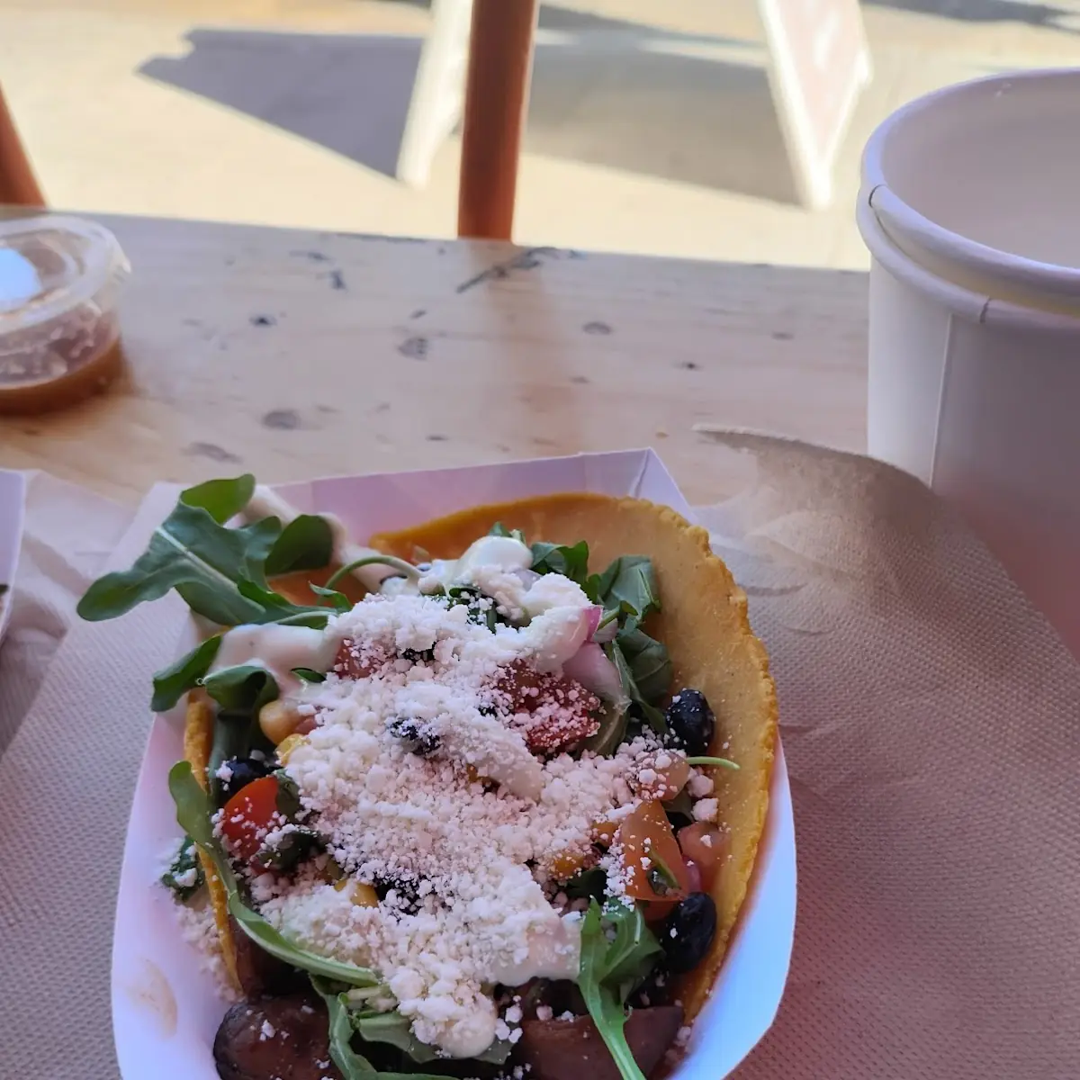 Fried Zucchini Taco