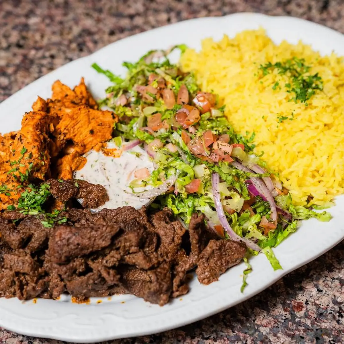 Beef Shawarma Wrap