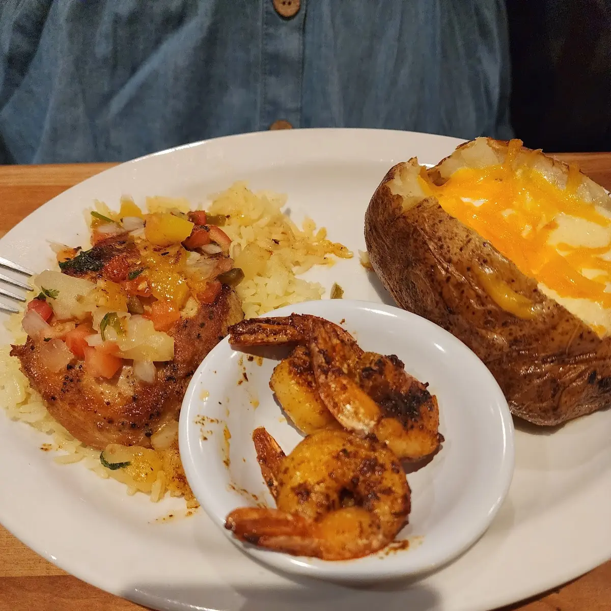 Key West Chicken and Shrimp