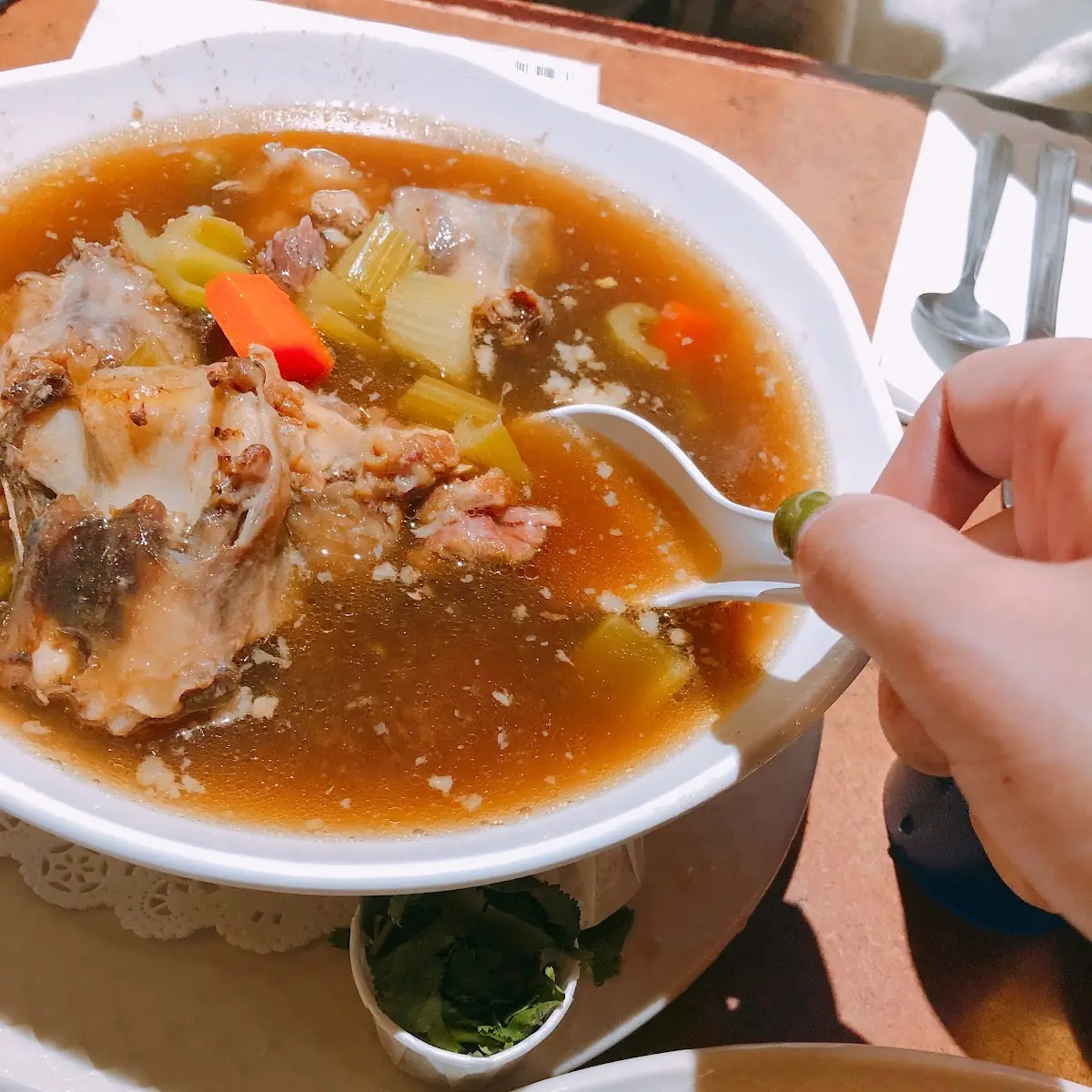 Cal's World Famous Oxtail Soup