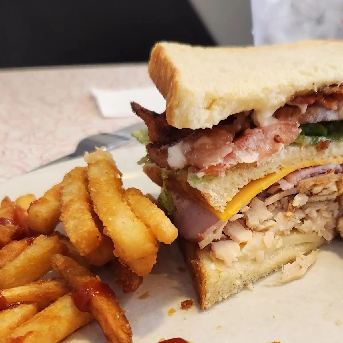 Triple-Decker Club Sandwich
