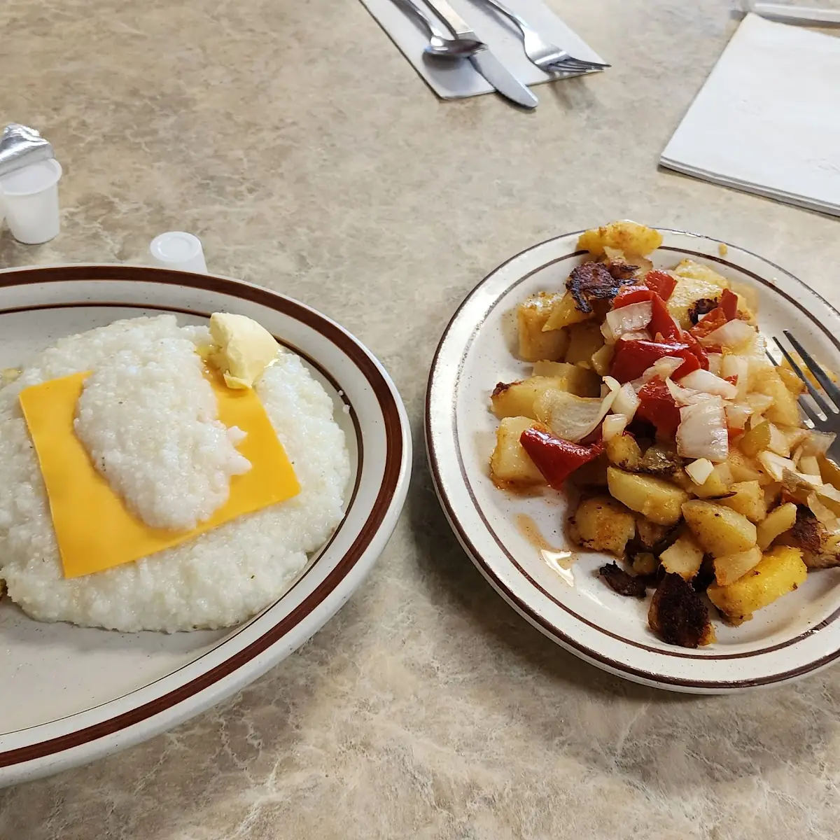 Two Eggs with Home Fries Choice Of