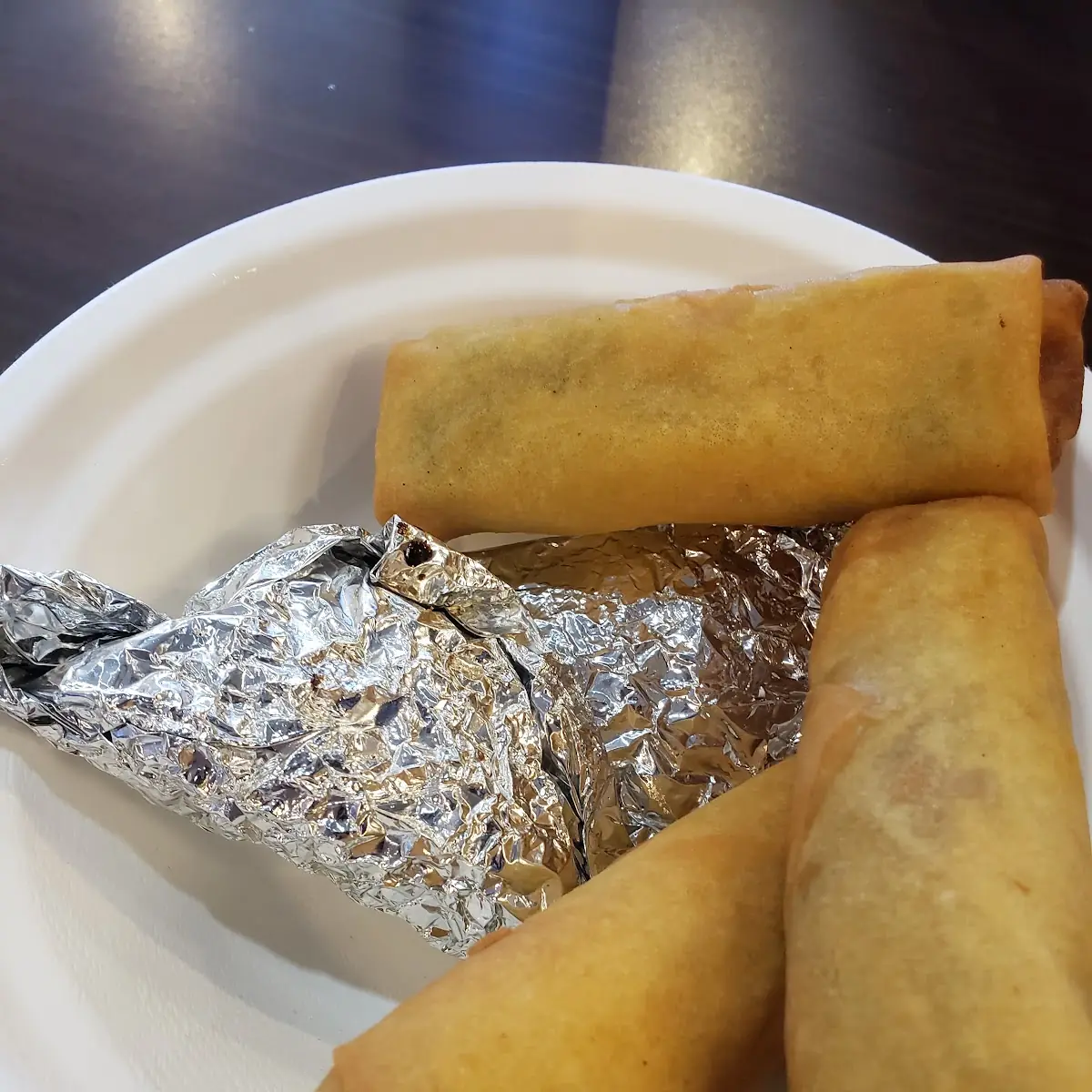 Egg Rolls & Paper Wrapped Chicken