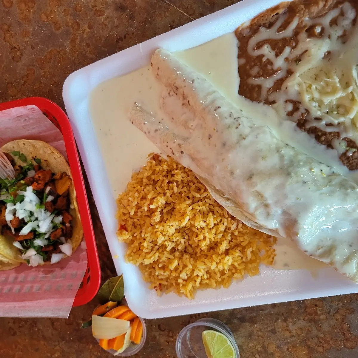 Enchiladas and Street Tacos