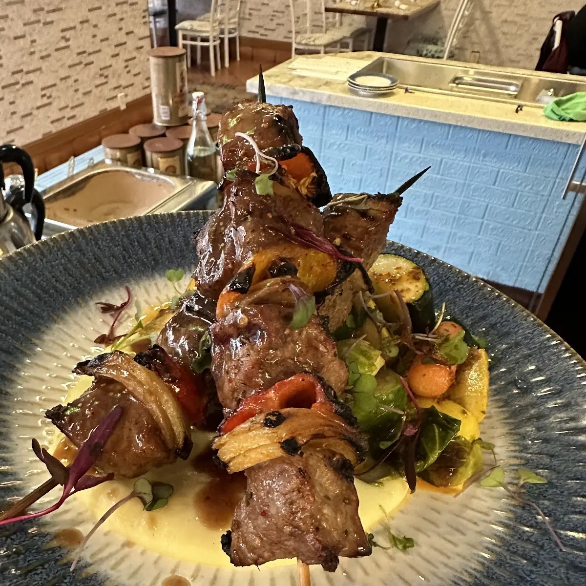 Grilled Ribeye Skewers