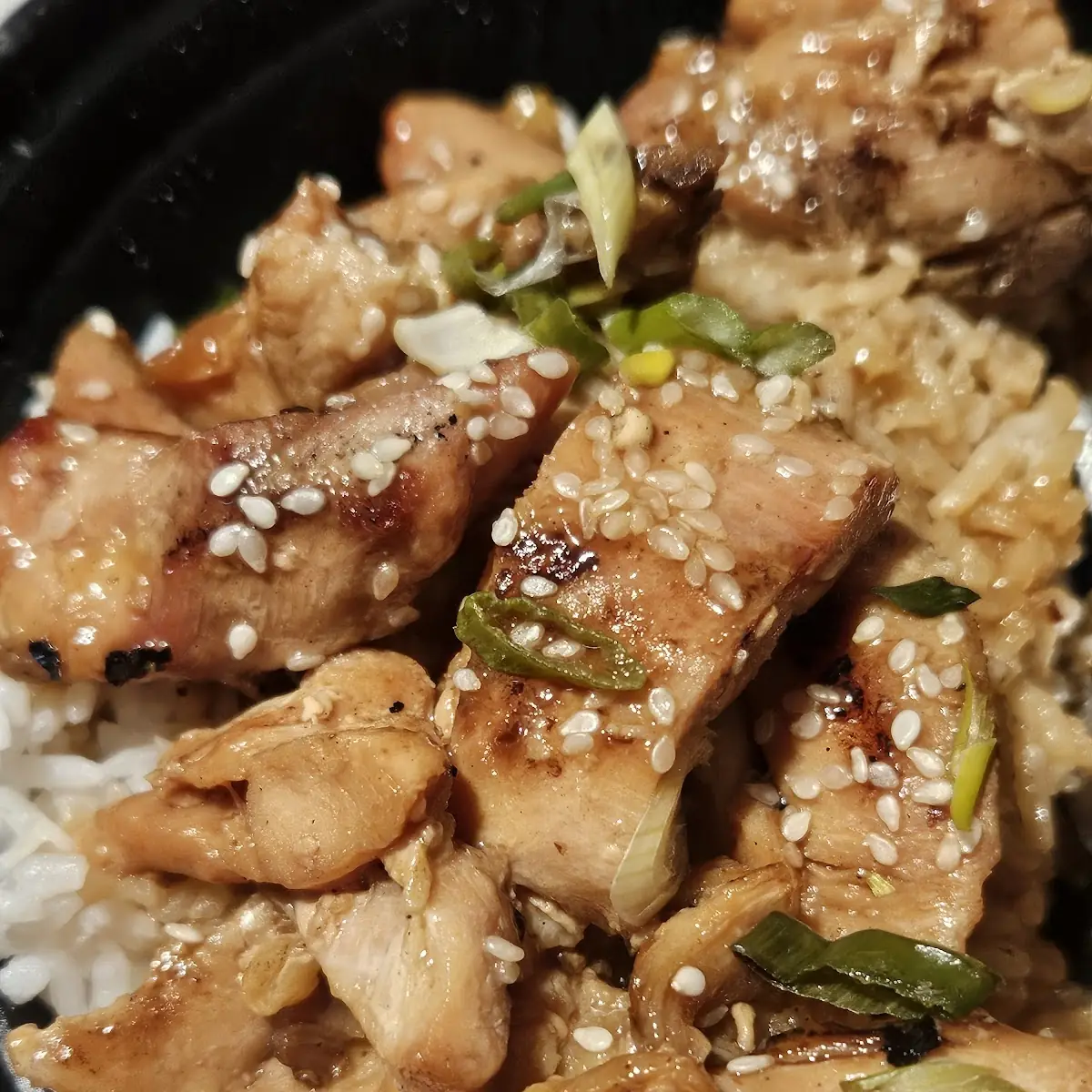 Garlic Chicken Bowl