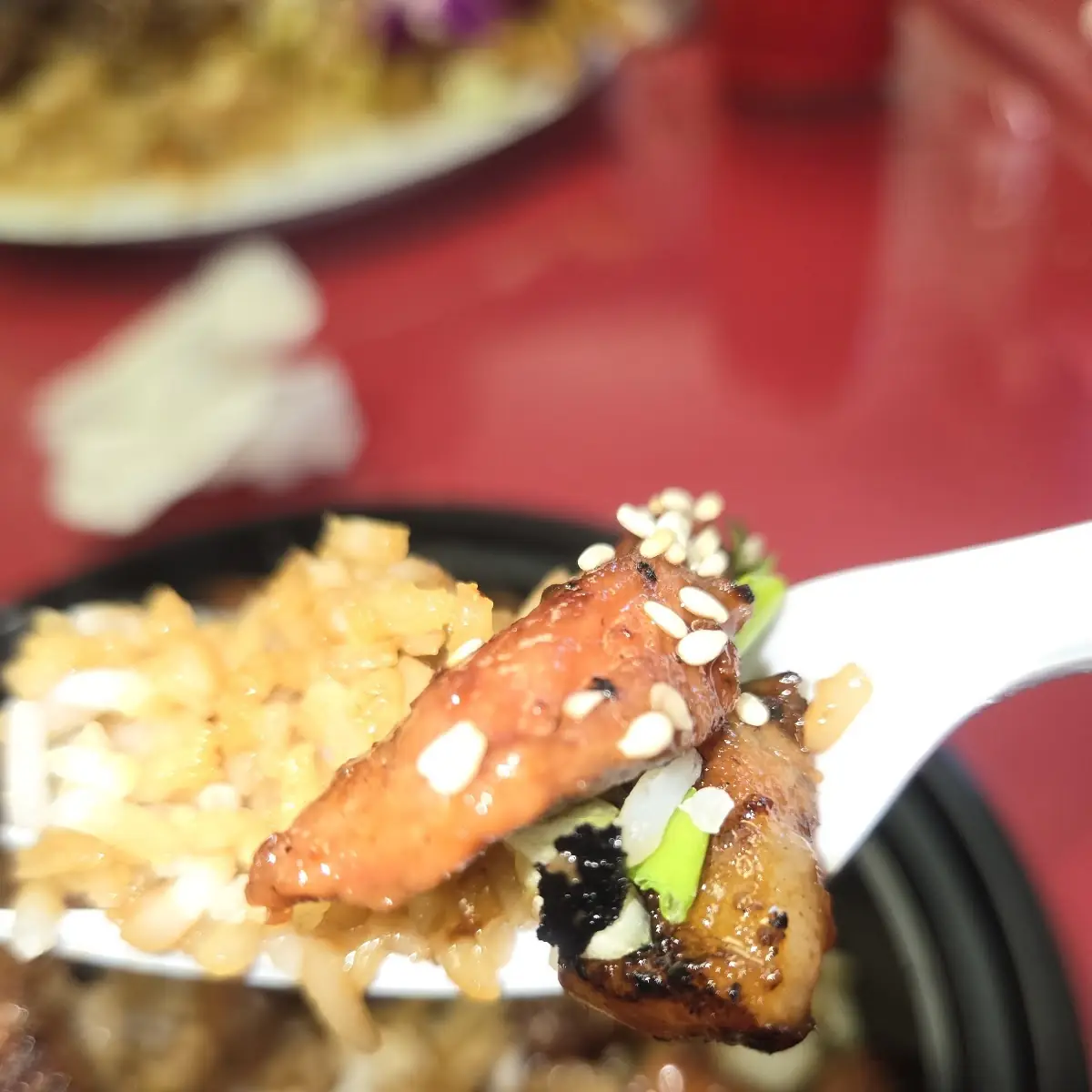 Glazed Pork Rice Bowl