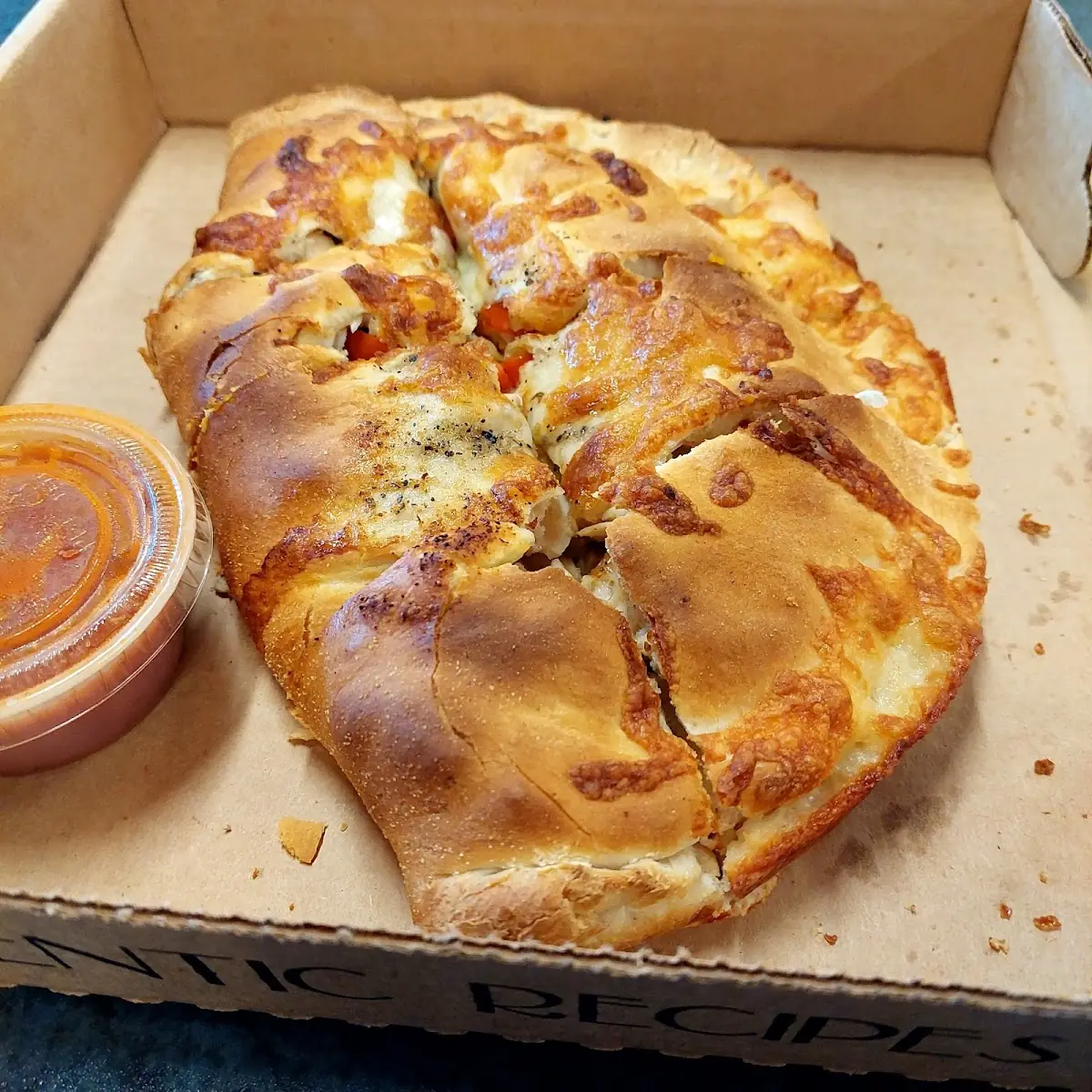 Buffalo Chicken Calzone